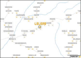 map of Lélépa