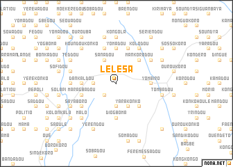 map of Lélésa