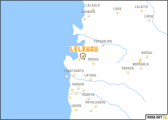 map of Lelewau