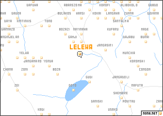 map of Lelewa