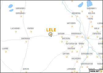 map of Lele