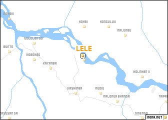 map of Lele