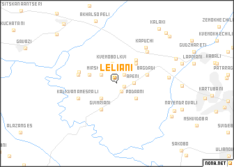 map of Leliani