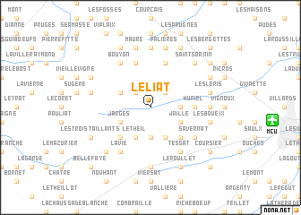 map of Le Liat