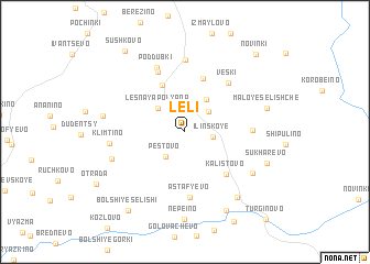 map of Leli