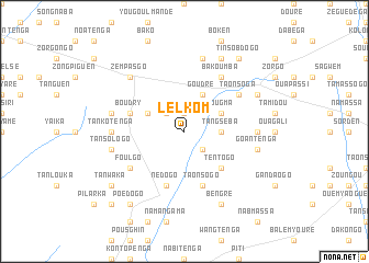 map of Lelkom