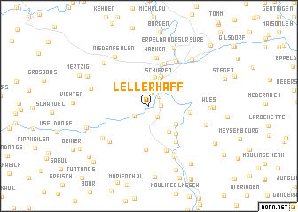 map of Lellerhaff