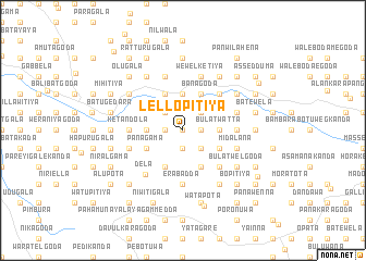 map of Lellopitiya