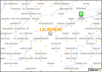 map of Le Locheur