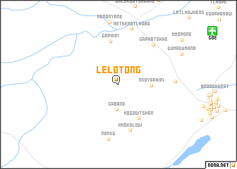 map of Lelotong