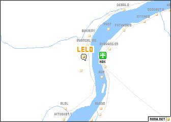 map of Lelo