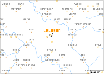 map of Lelusan