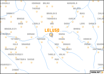 map of Leluso