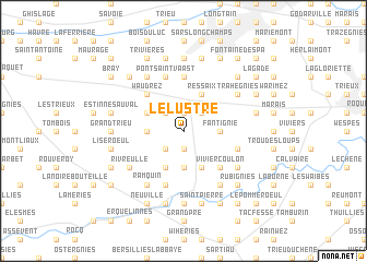 map of Le Lustre