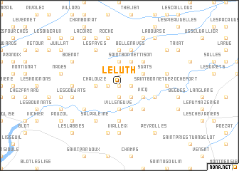 map of Le Luth