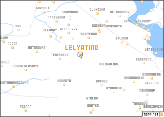 map of Lelyatino