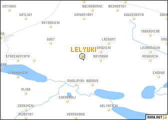 map of Lelyuki