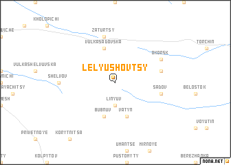 map of Lelyushovtsy