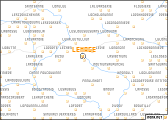 map of Le Mage