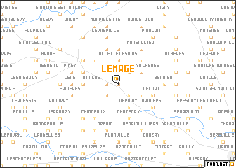 map of Le Mage