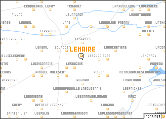 map of Le Maire