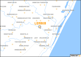 map of Lemaka
