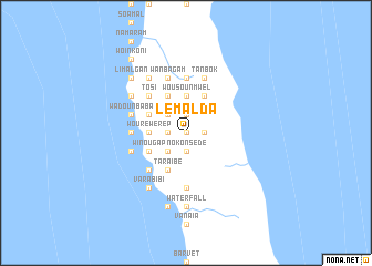 map of Lémalda