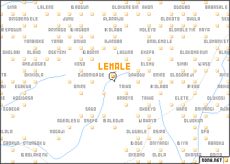 map of Lemale