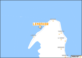 map of Lemankoa