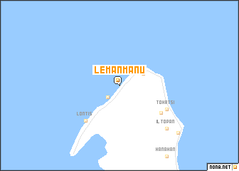 map of Lemanmanu