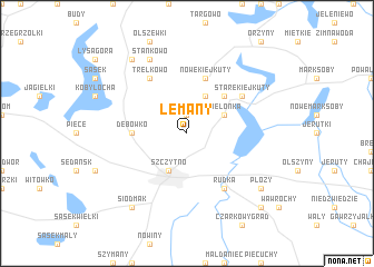 map of Lemany