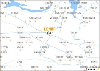 map of Leman