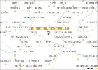 map of Le Marais-la-Chapelle