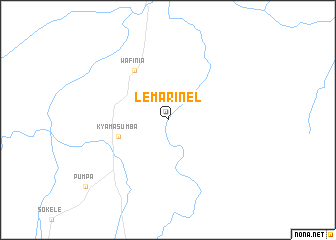 map of Le Marinel