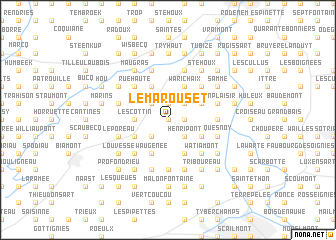 map of Le Marouset