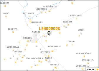 map of LeMar Park