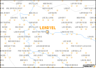 map of Le Mayel