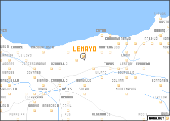 map of Lemayo