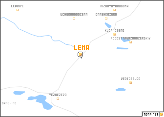 map of Lema