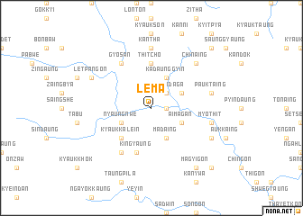 map of Lema