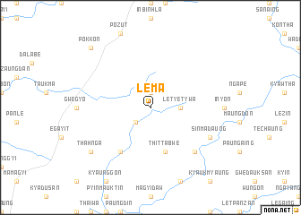 map of Lema