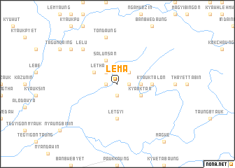 map of Lema