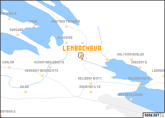 map of Lembacheva