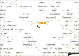 map of Lembach