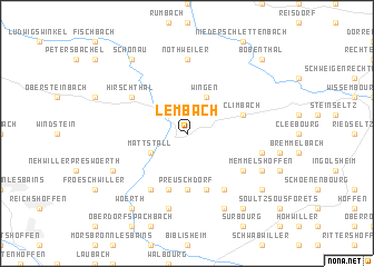 map of Lembach