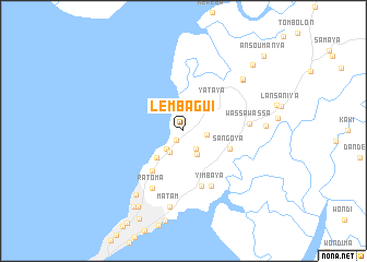 map of Lembagui