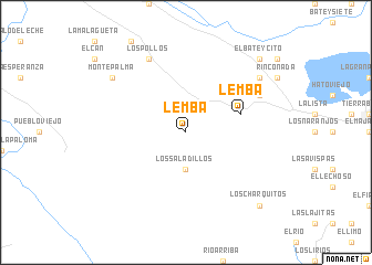 map of Lemba