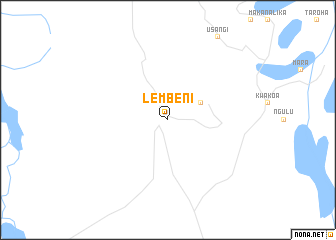 map of Lembeni