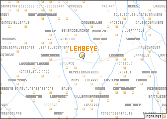 map of Lembeye