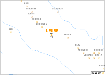 map of Lembe